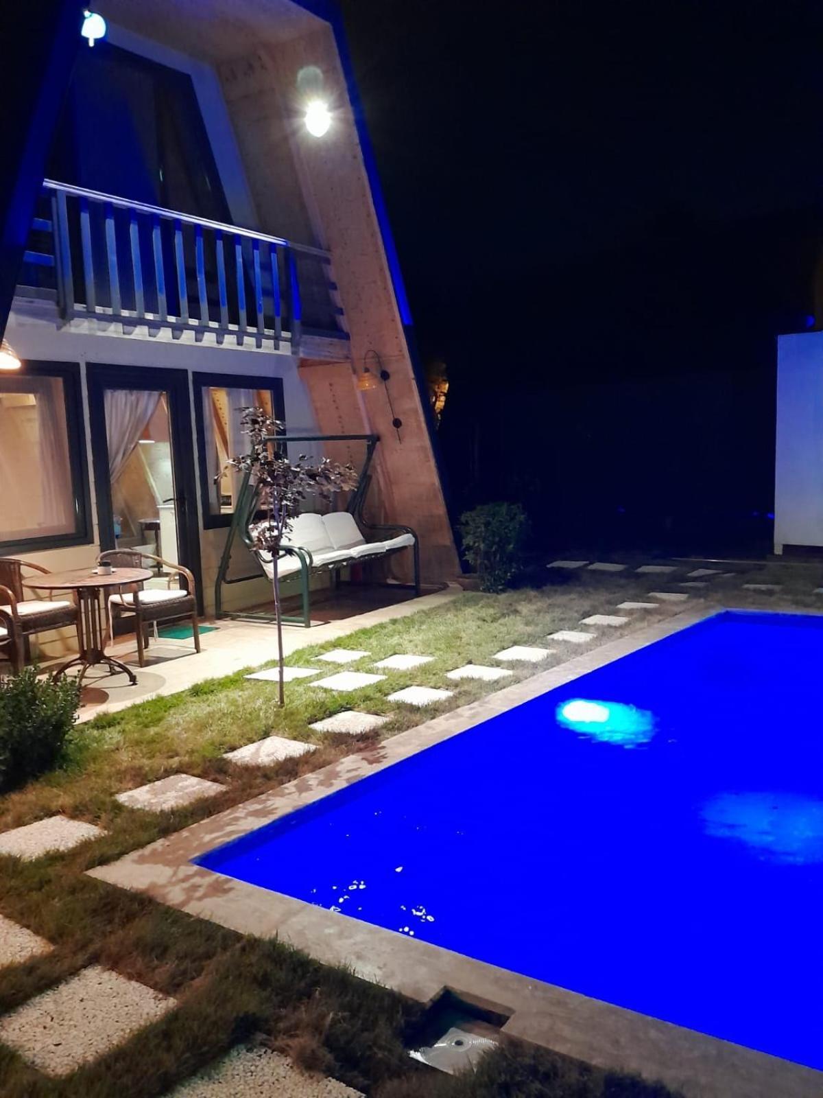 Happyhouse Bungalov Three-Room, Sw Pool With Lake View, Sapanca B1 Kültér fotó